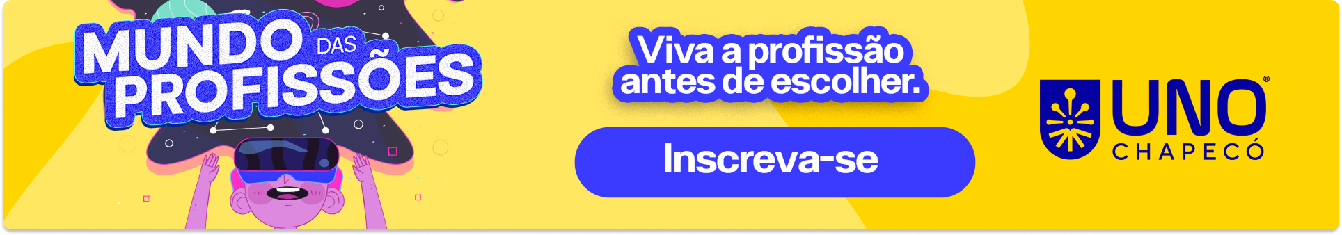 Banner Mundo das Profissões 2026